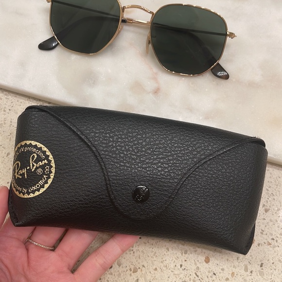 Ray-Ban Hexagonal Sunglasses - Picture 2 of 3